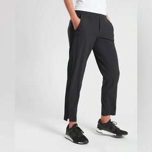 Athleta Women’s Brooklyn Mid Rise Ankle Pant Black
